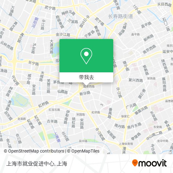 上海市就业促进中心地图