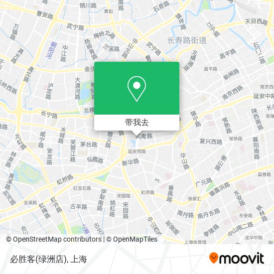 必胜客(绿洲店)地图