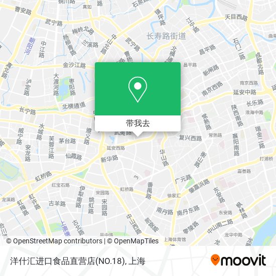 洋什汇进口食品直营店(NO.18)地图