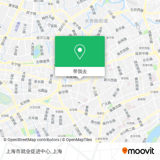 上海市就业促进中心地图