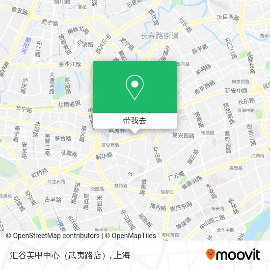汇谷美甲中心（武夷路店）地图