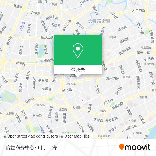 倍益商务中心-正门地图