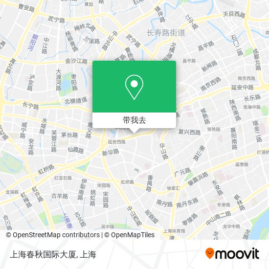 上海春秋国际大厦地图