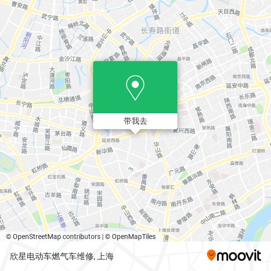 欣星电动车燃气车维修地图