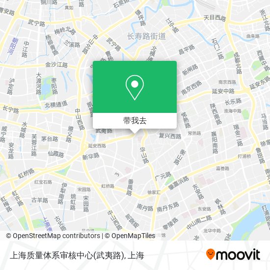 上海质量体系审核中心(武夷路)地图