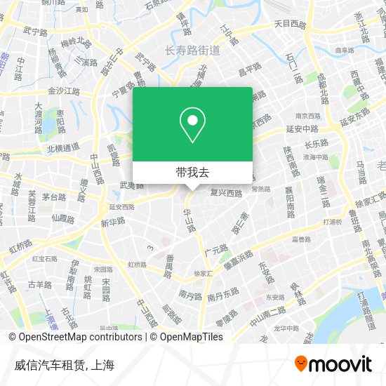 威信汽车租赁地图