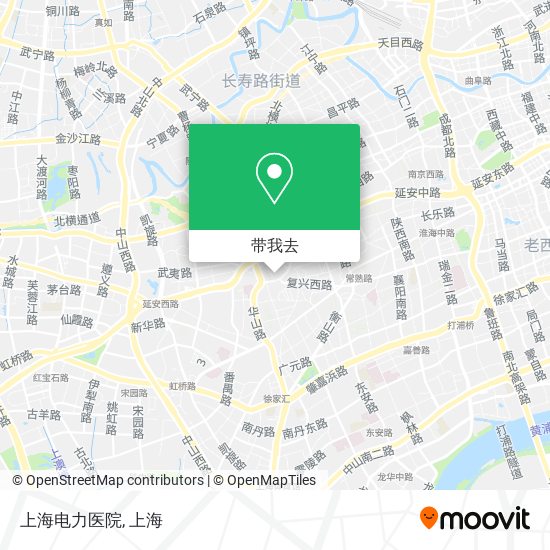 上海电力医院地图