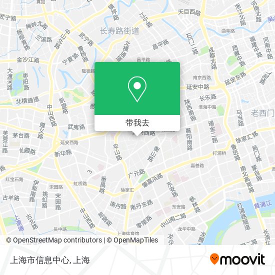 上海市信息中心地图