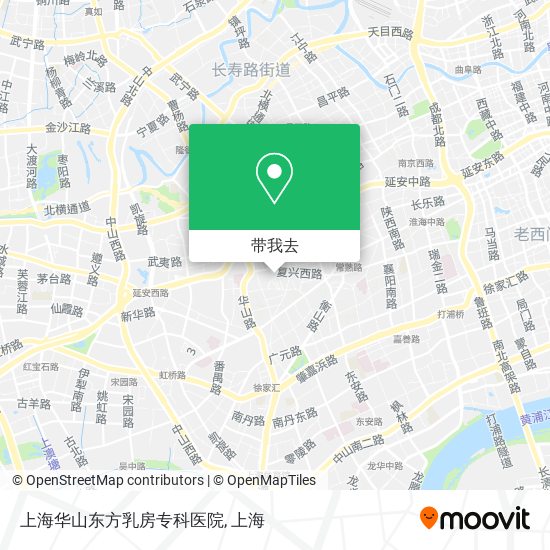 上海华山东方乳房专科医院地图