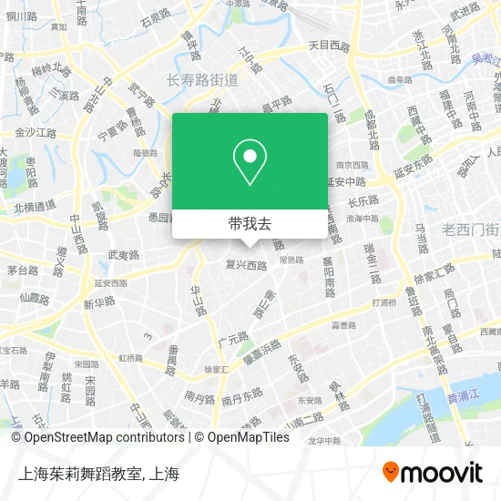 上海茱莉舞蹈教室地图