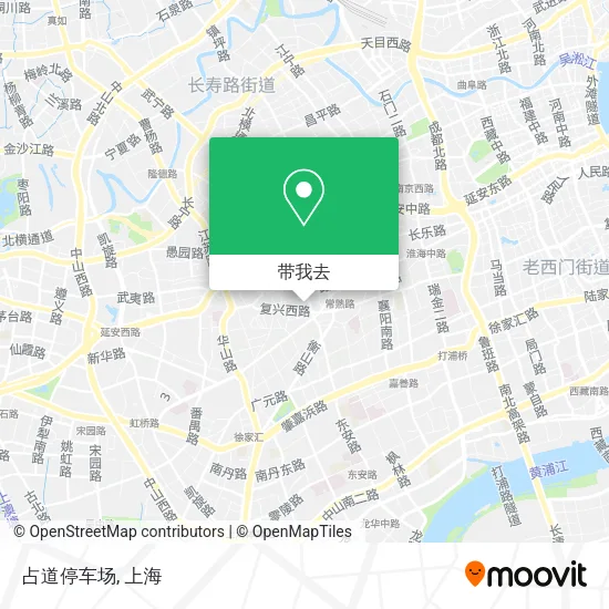 占道停车场地图