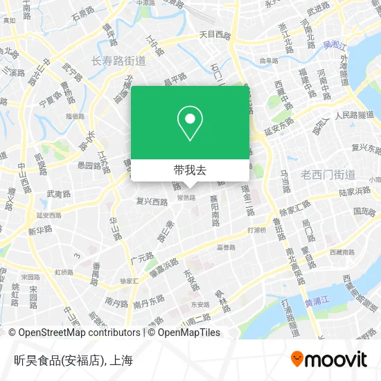昕昊食品(安福店)地图