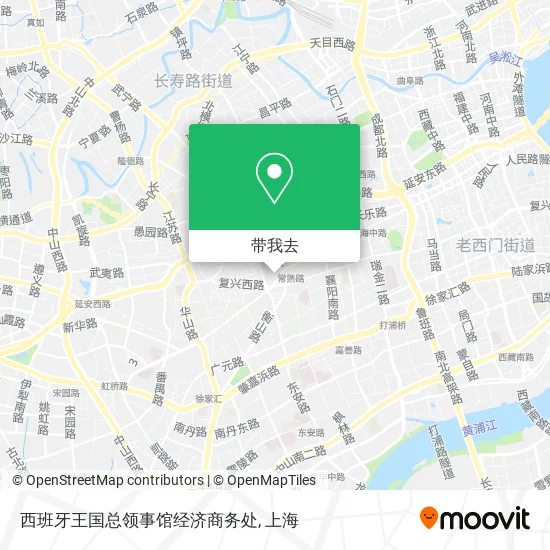 西班牙王国总领事馆经济商务处地图