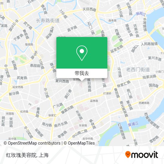 红玫瑰美容院地图