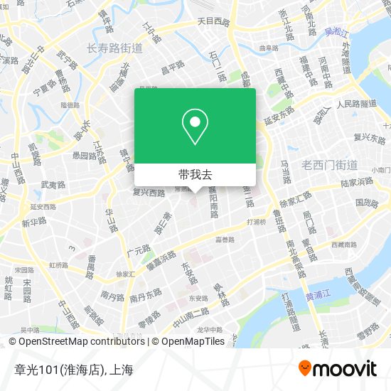 章光101(淮海店)地图