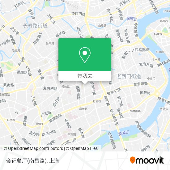 金记餐厅(南昌路)地图