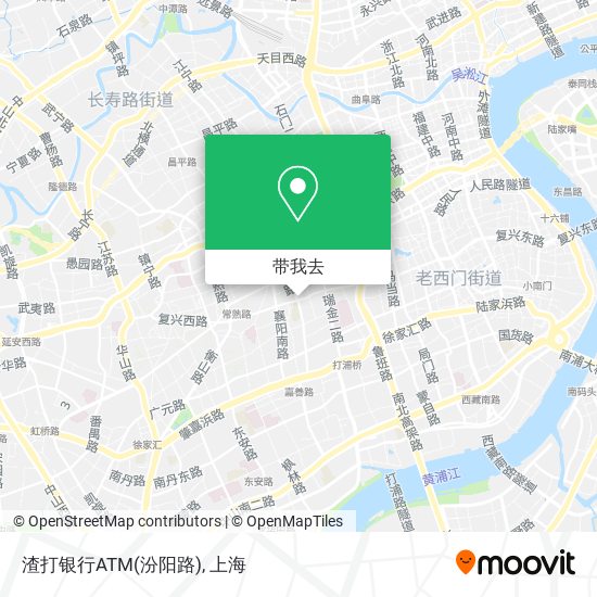 渣打银行ATM(汾阳路)地图