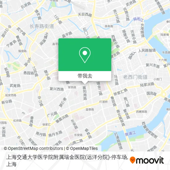 上海交通大学医学院附属瑞金医院(远洋分院)-停车场地图