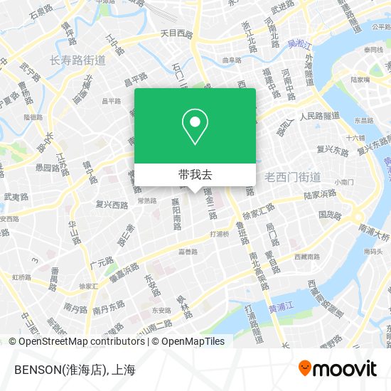 BENSON(淮海店)地图