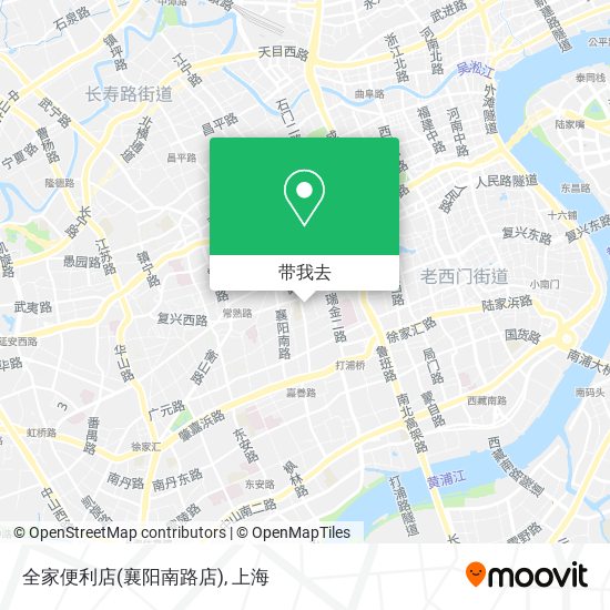 全家便利店(襄阳南路店)地图