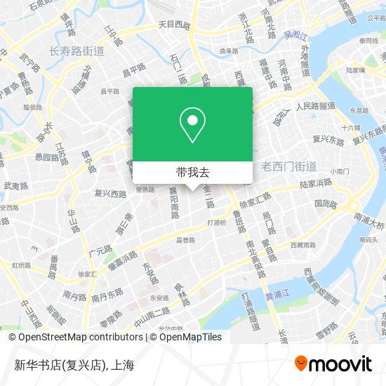 新华书店(复兴店)地图