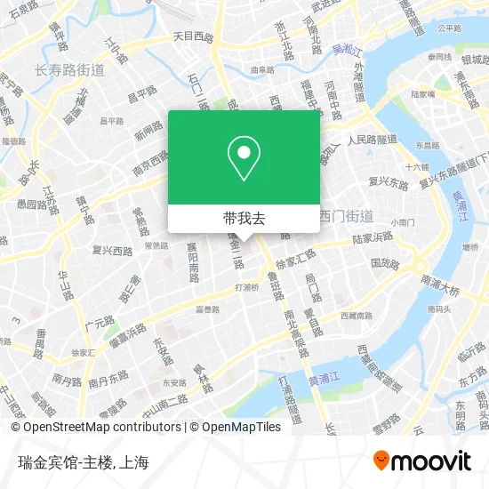 瑞金宾馆-主楼地图