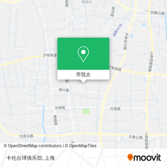 卡伦台球俱乐部地图