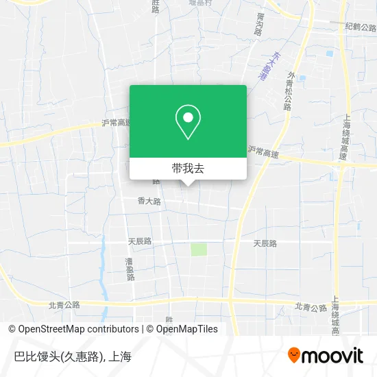 巴比馒头(久惠路)地图