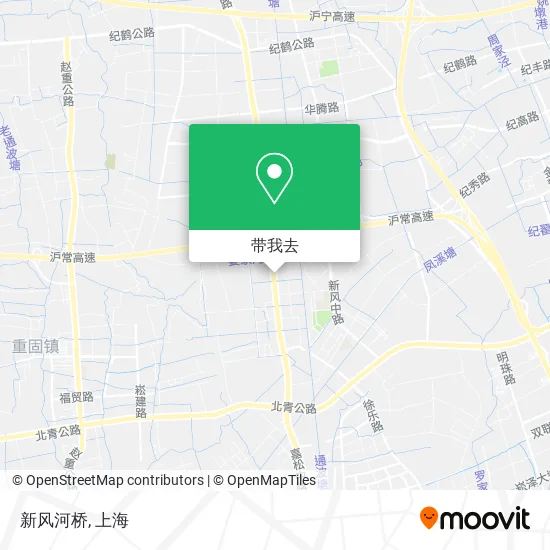 新风河桥地图