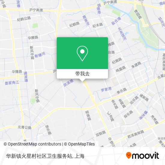 华新镇火星村社区卫生服务站地图