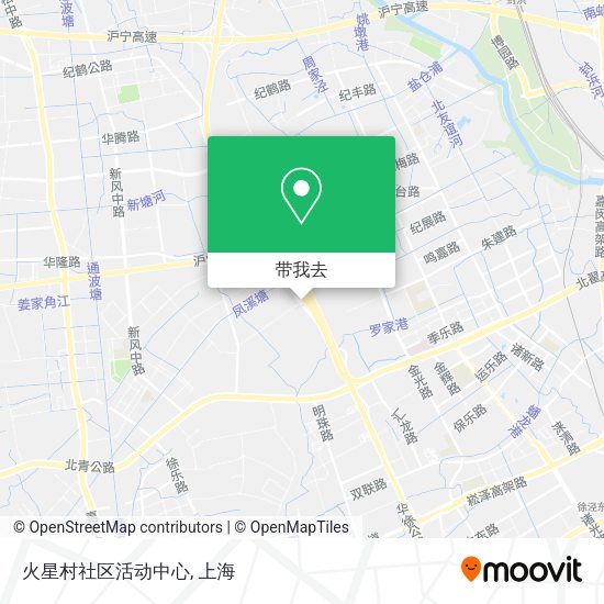 火星村社区活动中心地图