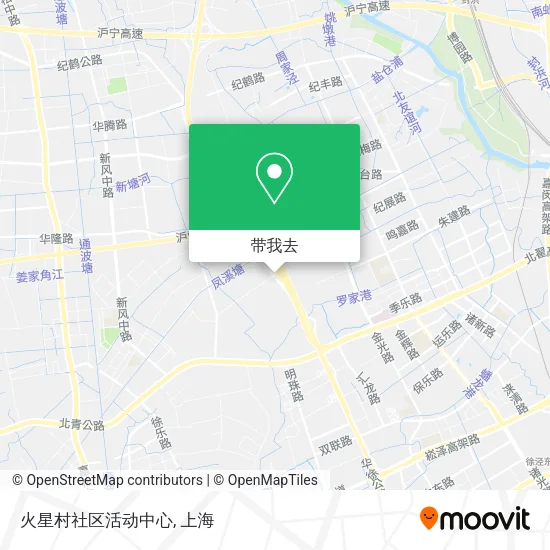 火星村社区活动中心地图