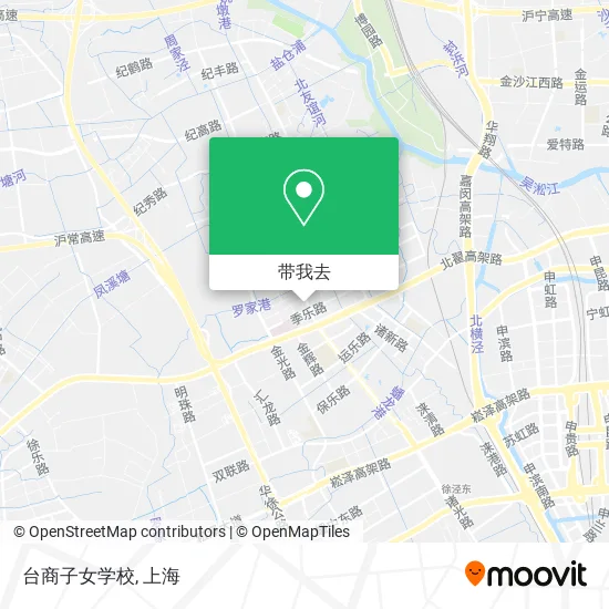 台商子女学校地图