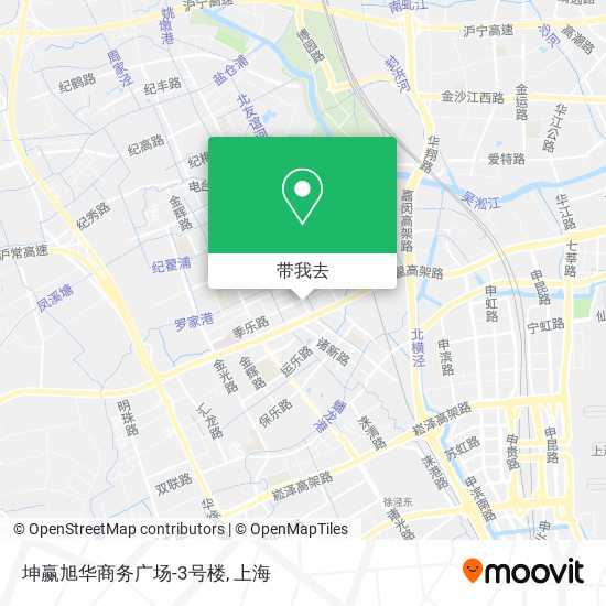 坤赢旭华商务广场-3号楼地图