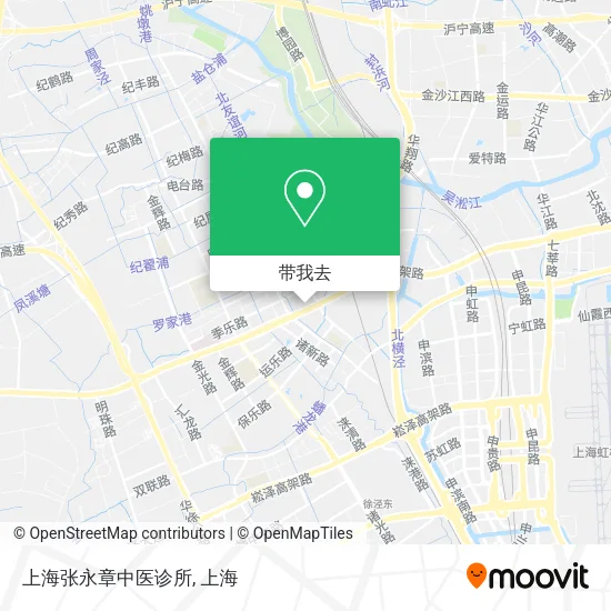 上海张永章中医诊所地图
