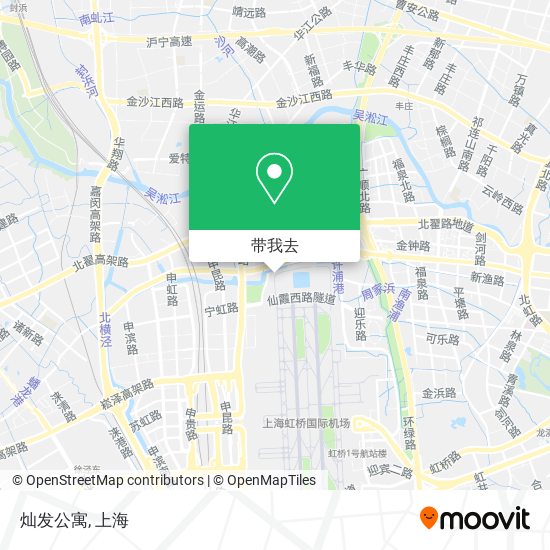 灿发公寓地图