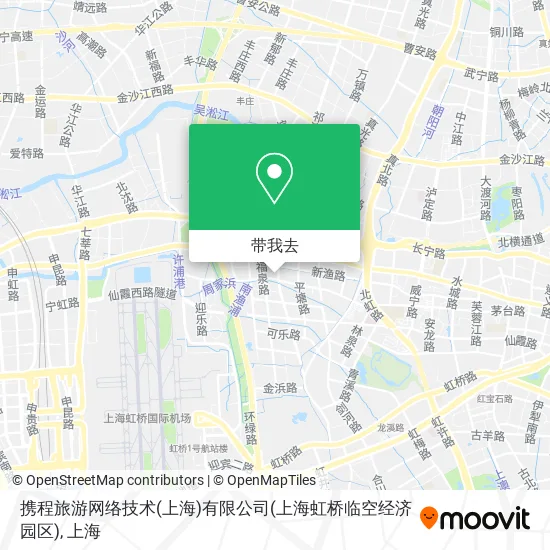 携程旅游网络技术(上海)有限公司(上海虹桥临空经济园区)地图