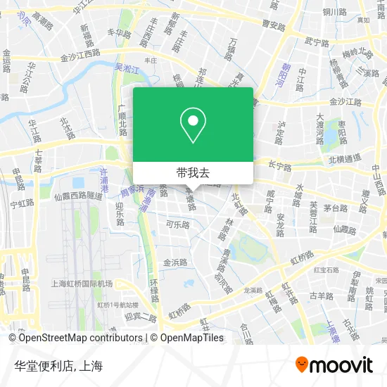 华堂便利店地图
