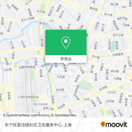 长宁区新泾镇社区卫生服务中心地图