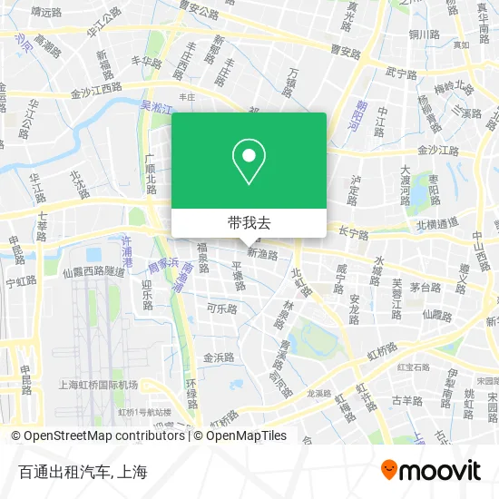 百通出租汽车地图