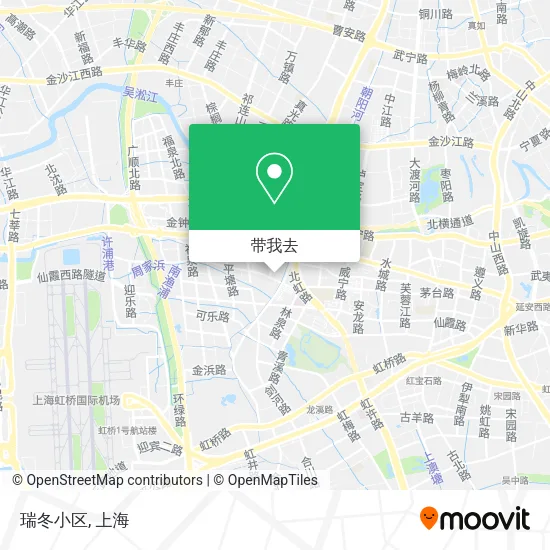瑞冬小区地图