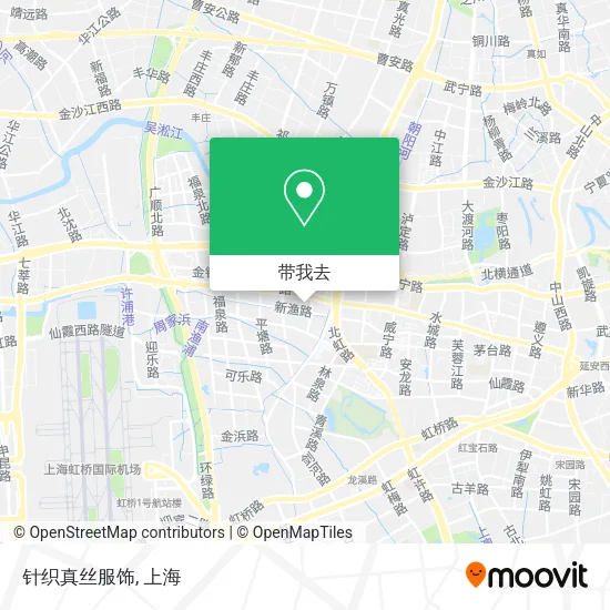 针织真丝服饰地图