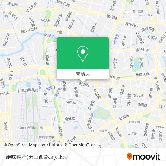 绝味鸭脖(天山西路店)地图