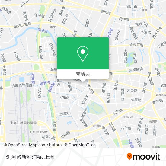 剑河路新渔浦桥地图