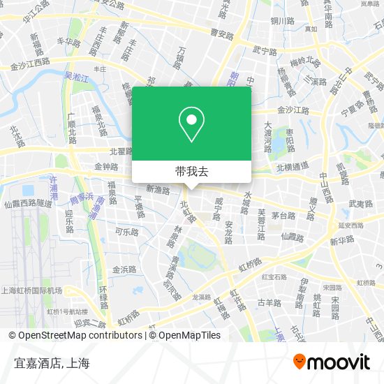 宜嘉酒店地图