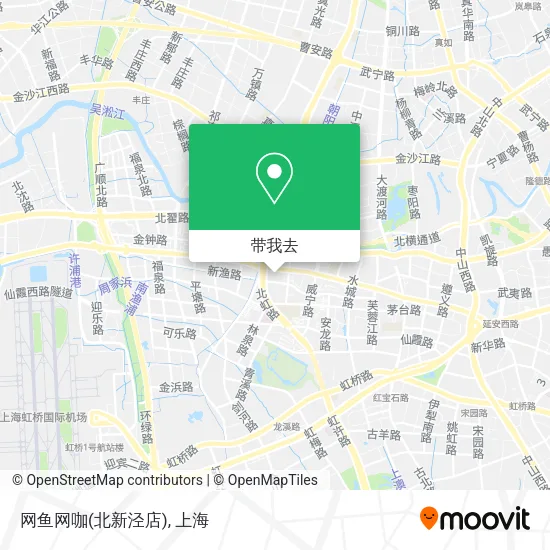 网鱼网咖(北新泾店)地图