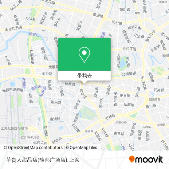 芋贵人甜品店(馥邦广场店)地图