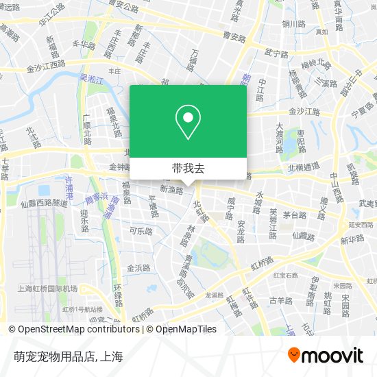 萌宠宠物用品店地图