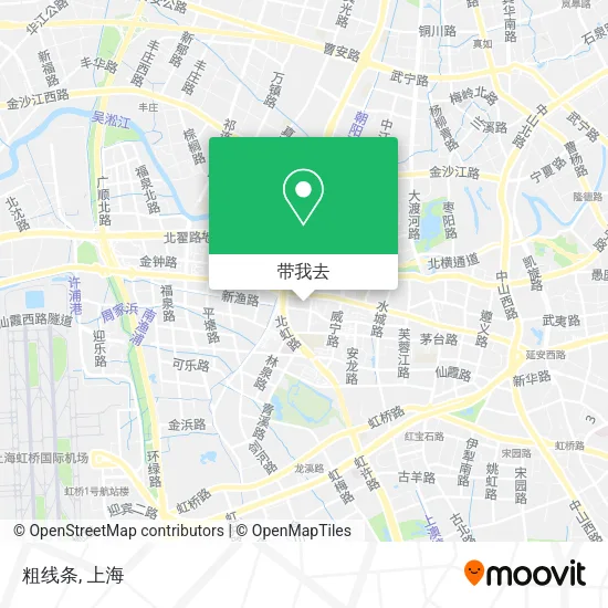 粗线条地图