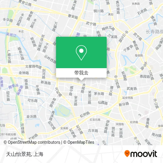 天山怡景苑地图